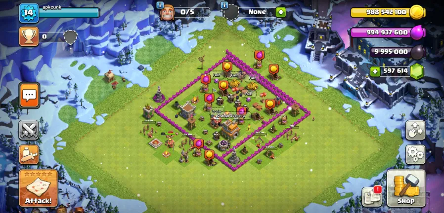 Clash Of Clans MOD S5