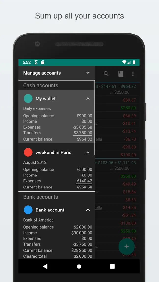 My Expenses MOD APK S2