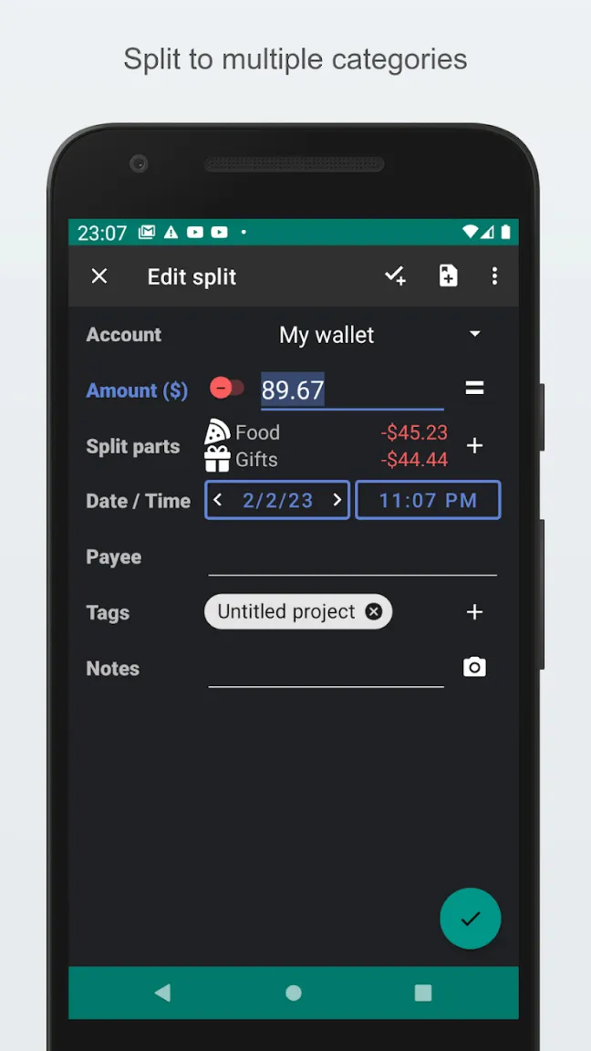 My Expenses MOD APK S5